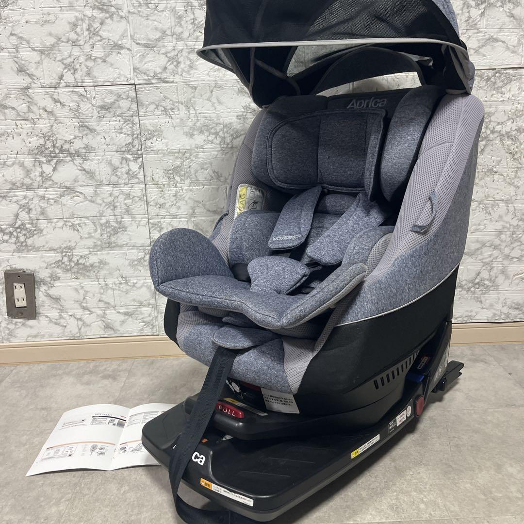 Aprica クルリラAC ISOFIX 回転式チャイルドシート　新生児〜OK