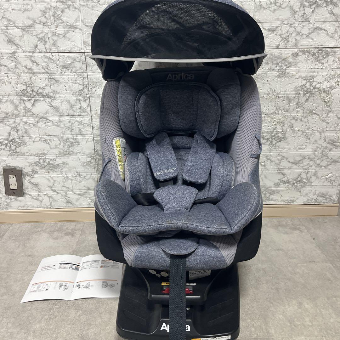 Aprica クルリラAC ISOFIX 回転式チャイルドシート　新生児〜OK