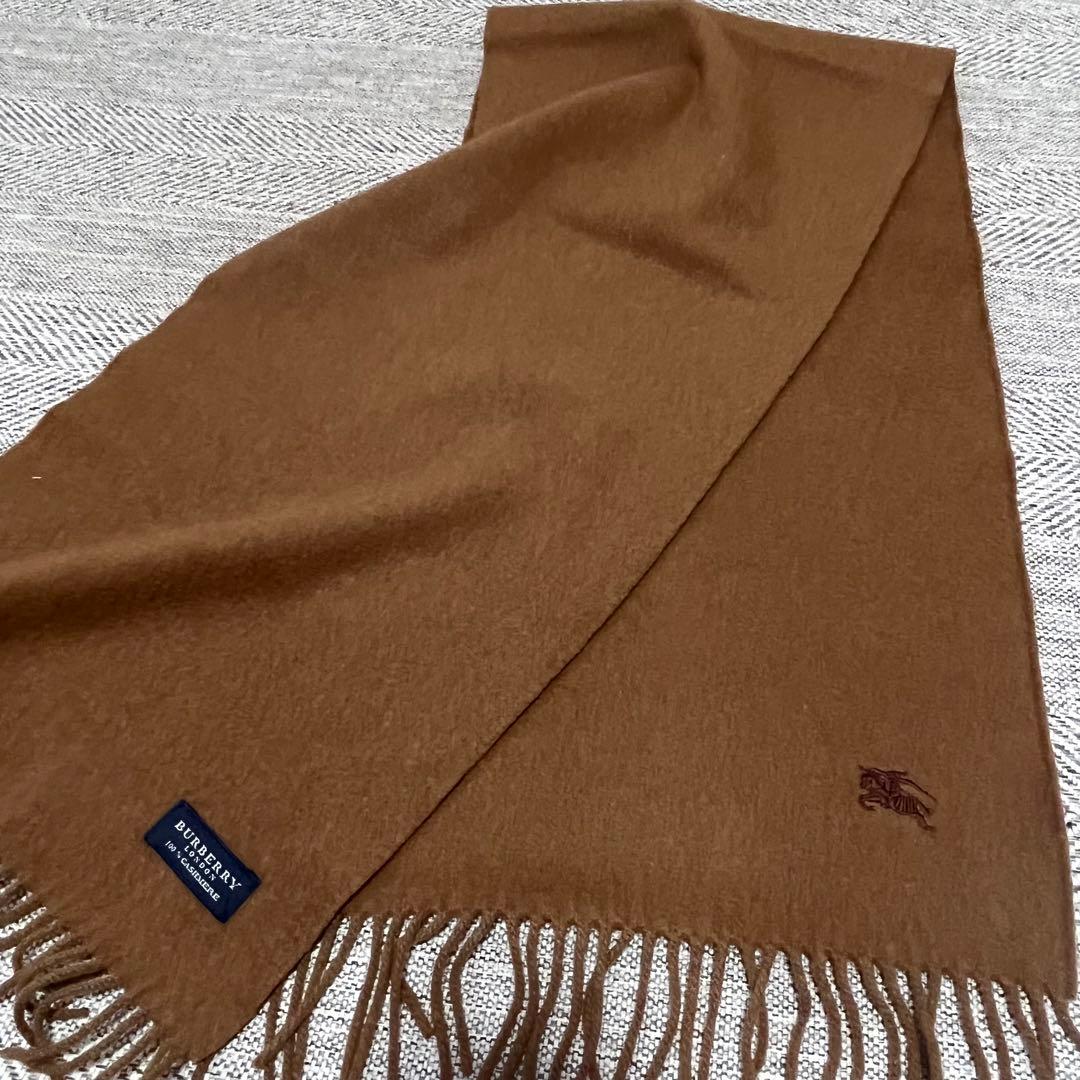 BURBERRY LONDON バーバリー　カシミヤ100％マフラー