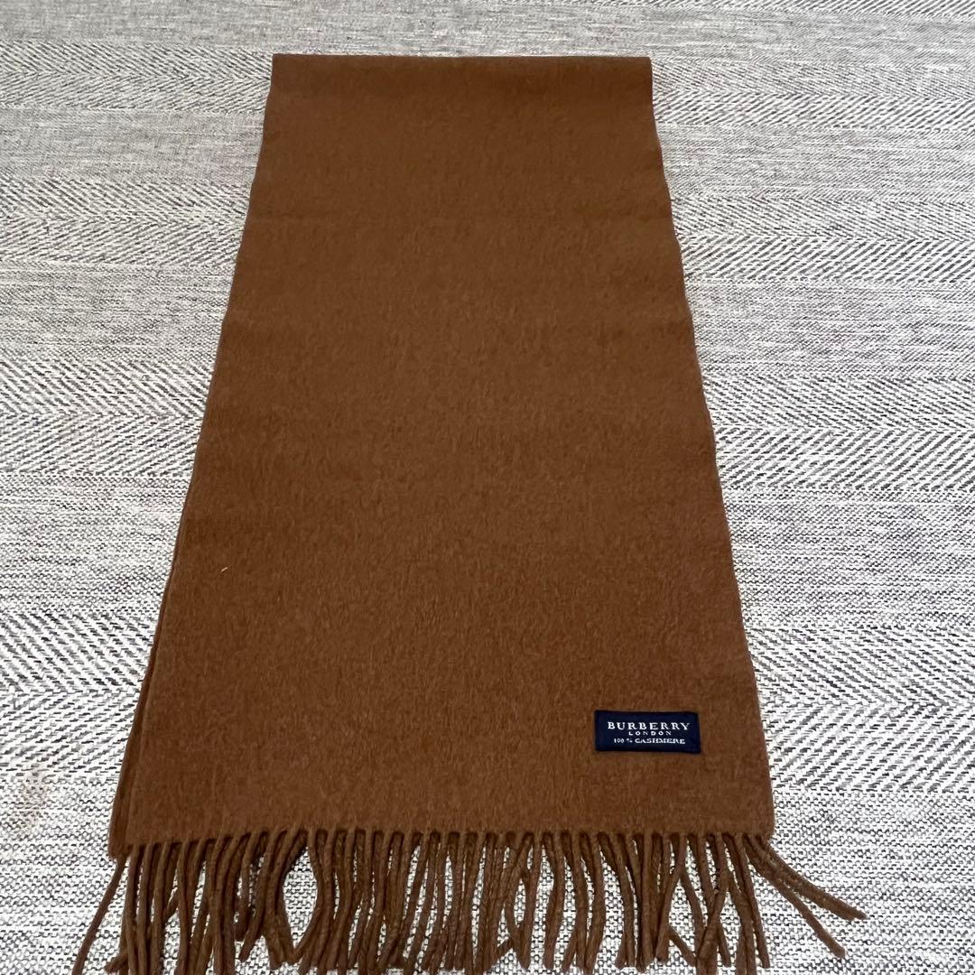 BURBERRY LONDON バーバリー　カシミヤ100％マフラー