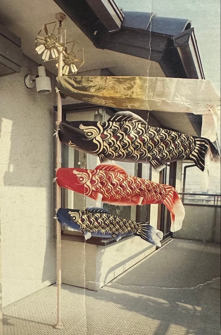 のっか☾⋆プロフお読み下さい(ᴗ͈ᴗ͈) 鯉のぼりセット　どこでもセット　手染