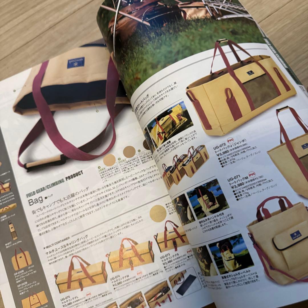 希少品 スノーピーク カタログ 2004年  peak 非売品