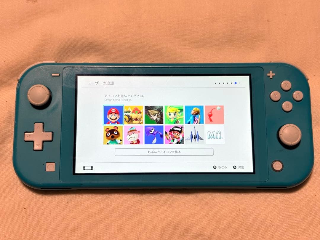 Nintendo Switch Lite ターコイズ　SDカード+本体ケース付き
