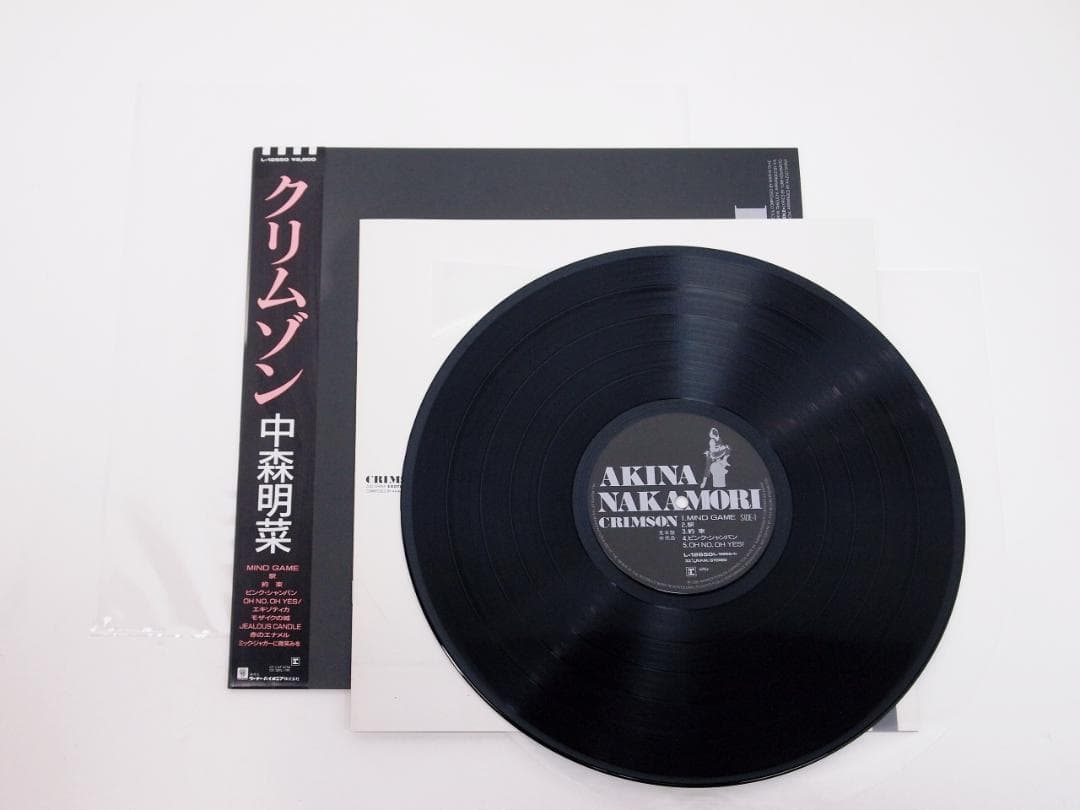 見本盤・プロモ・非売品 中森明菜 クリムゾン 1986年 L-12650