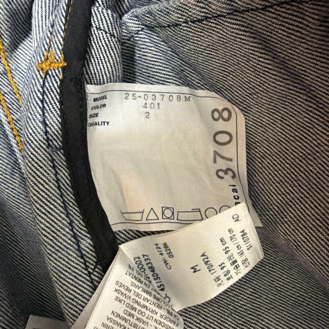 sacai Levisデニムジャケット 2