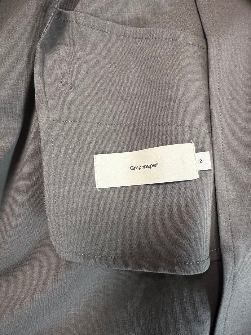 Graphpaper Compact Ponte Jacket（グレー　2）