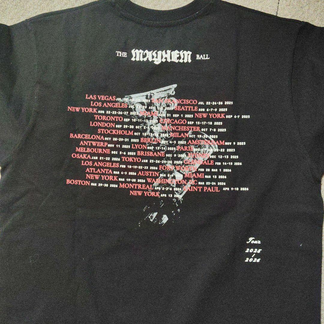 ツアーTシャツ Mサイズ THE MAYHEM BALL LADY GAGA