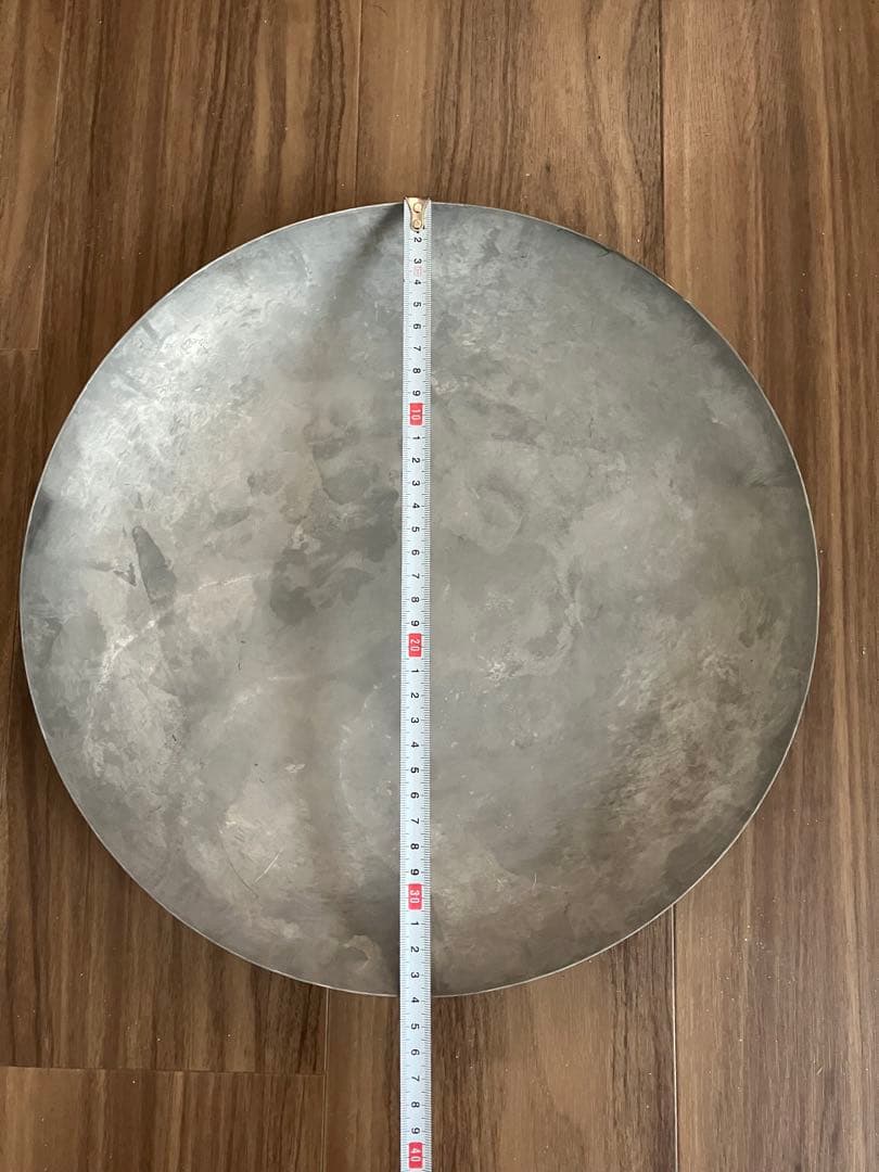 成田理俊　ステンレス　大　プレート