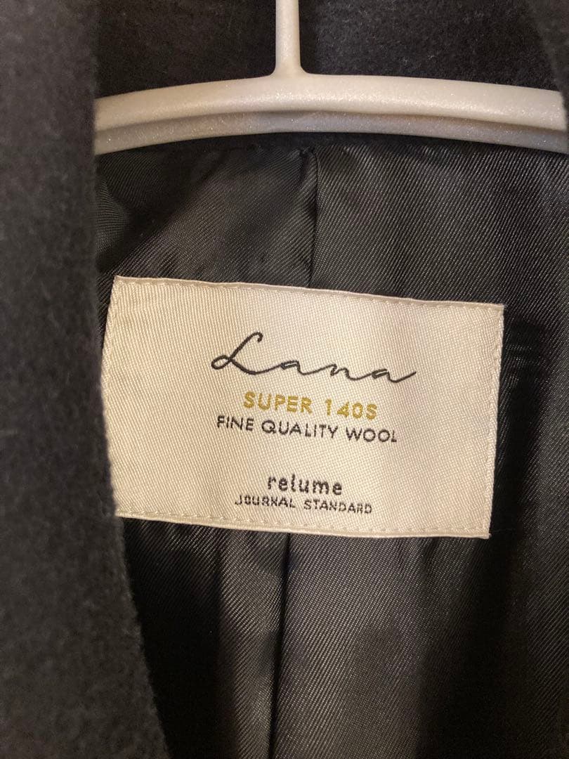 【別注】ジャーナルスタンダード レリューム チェスターコート　ネイビー　40