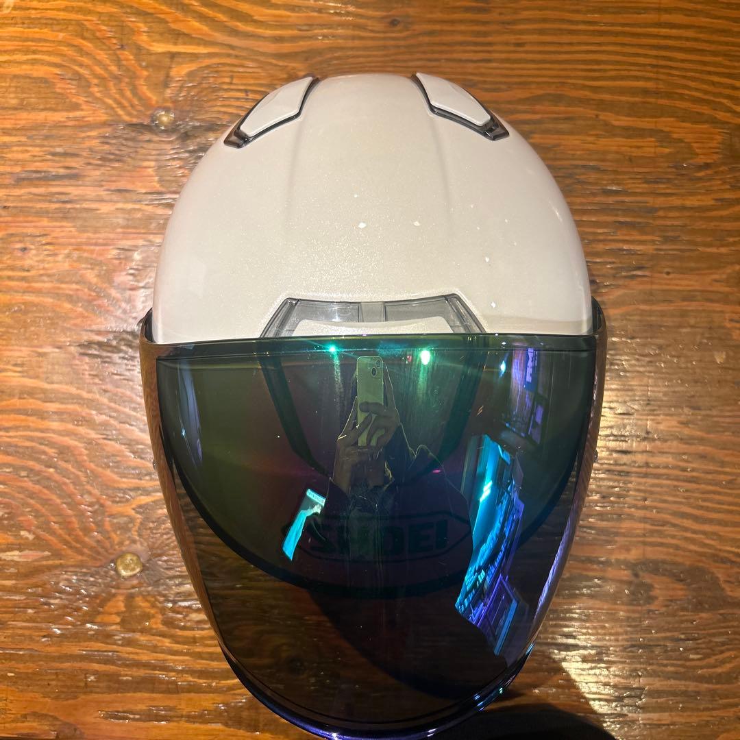 SHOEI J-CruiseジェットヘルメットLルミナスホワイト
