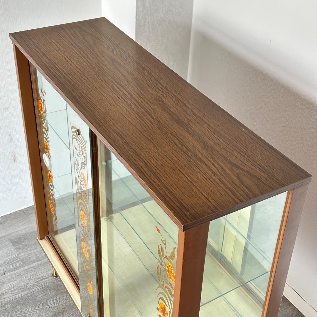 イギリス アンティーク家具 ディスプレイ キャビネット 1930年頃 779A