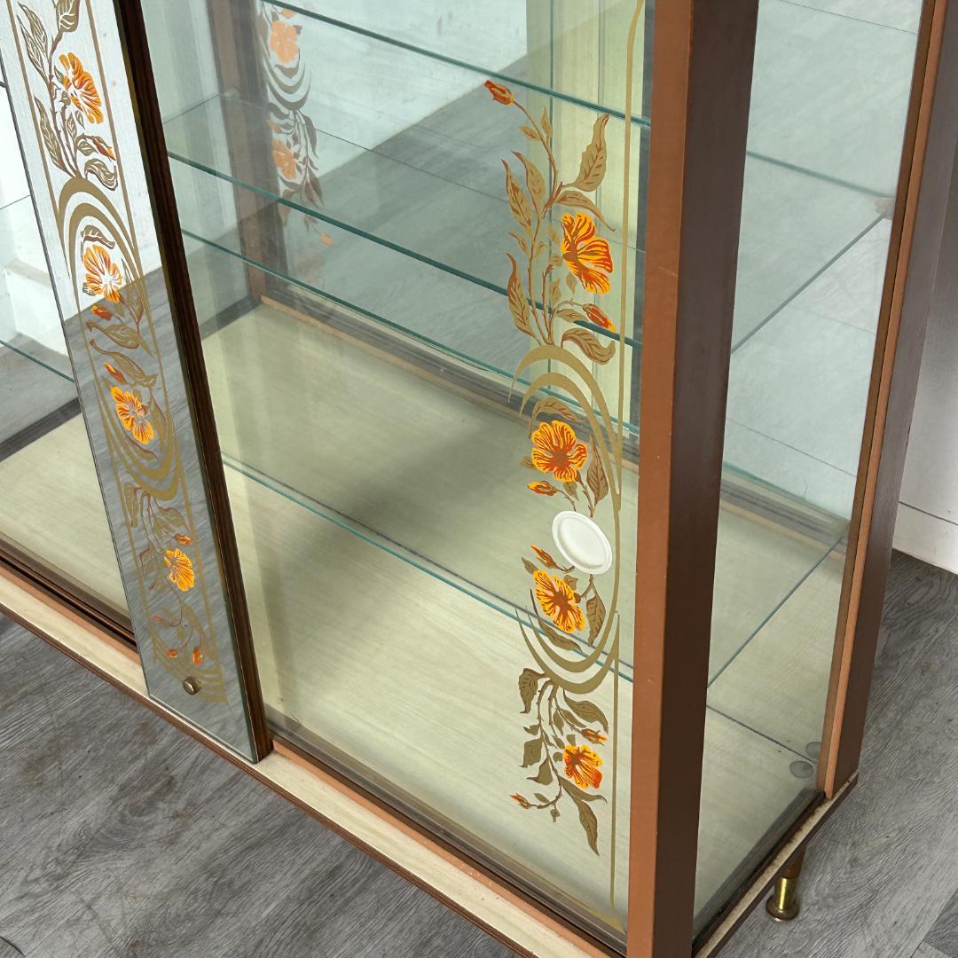 イギリス アンティーク家具 ディスプレイ キャビネット 1930年頃 779A