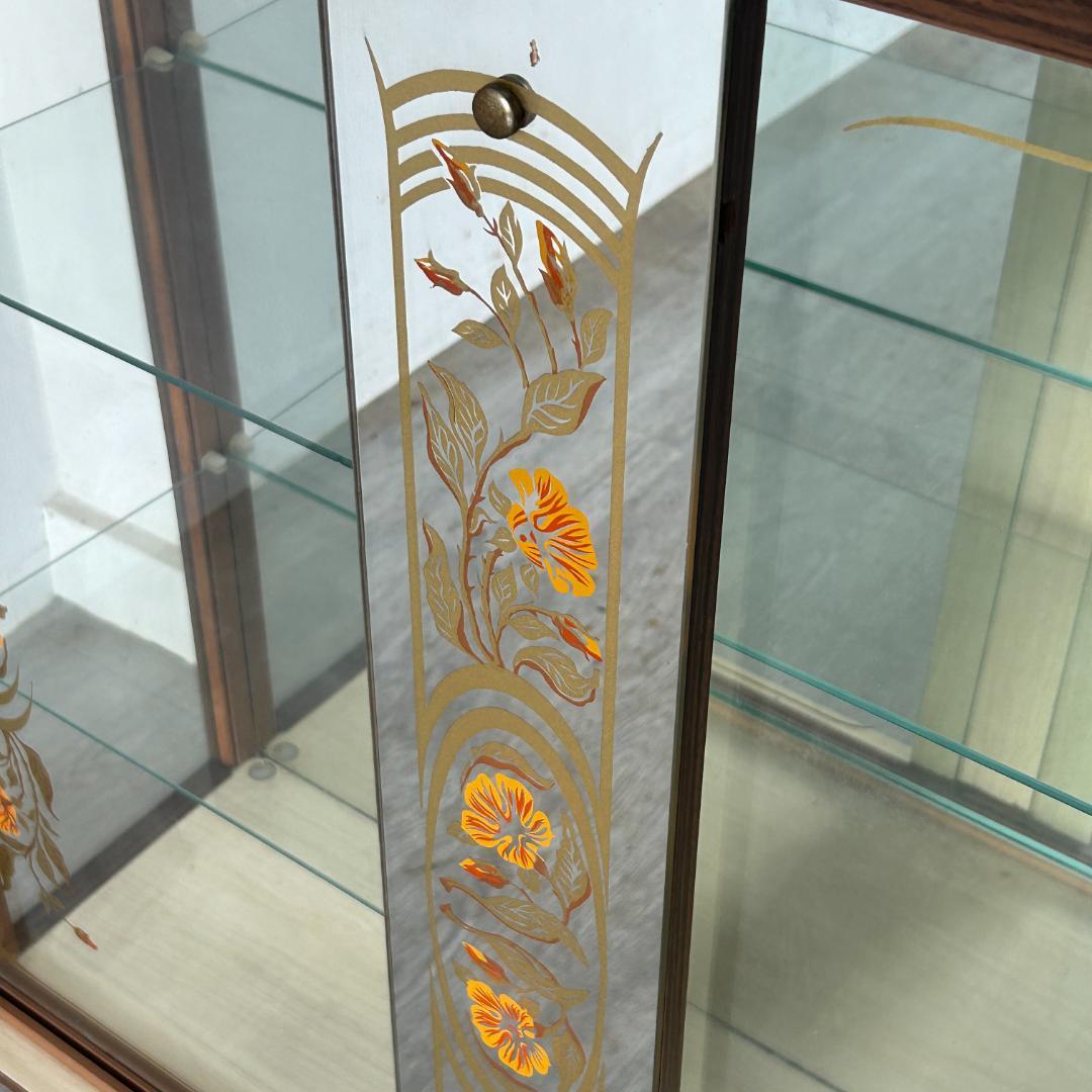 イギリス アンティーク家具 ディスプレイ キャビネット 1930年頃 779A