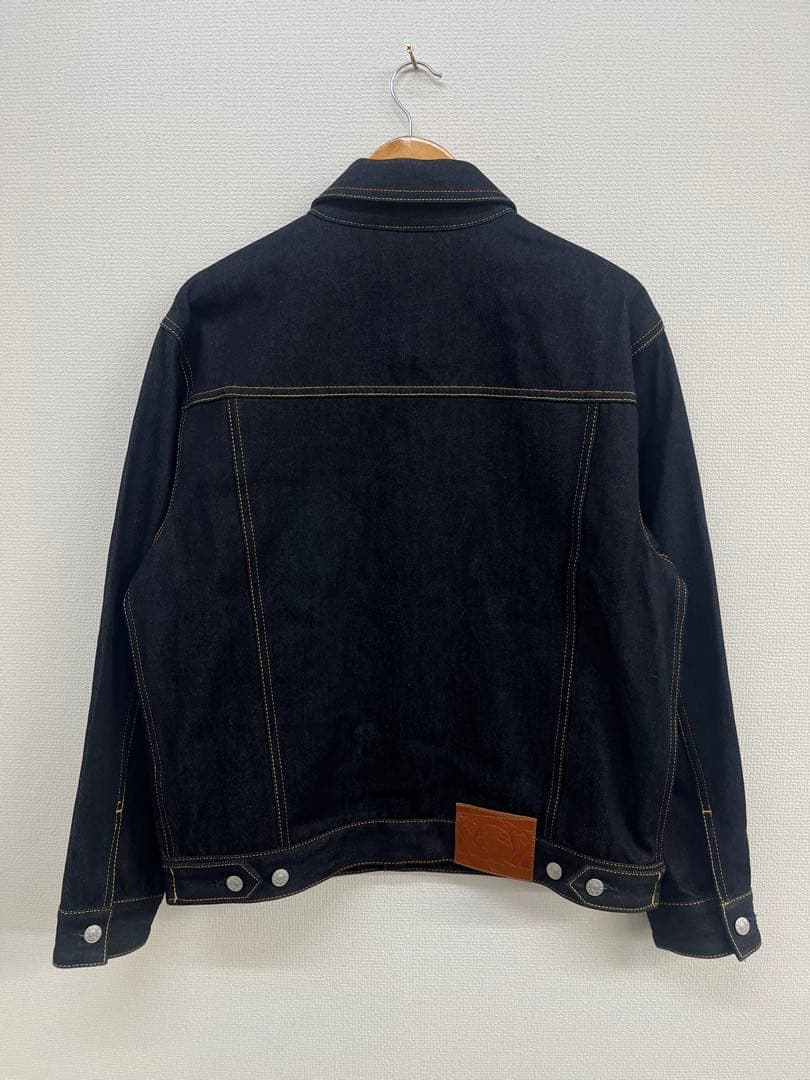 EVISU エクリュカモメプリント リラックスフィット デニムジャケット