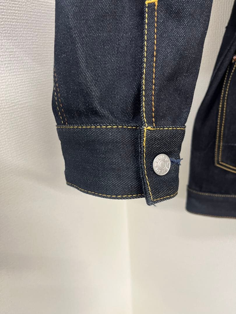 EVISU エクリュカモメプリント リラックスフィット デニムジャケット