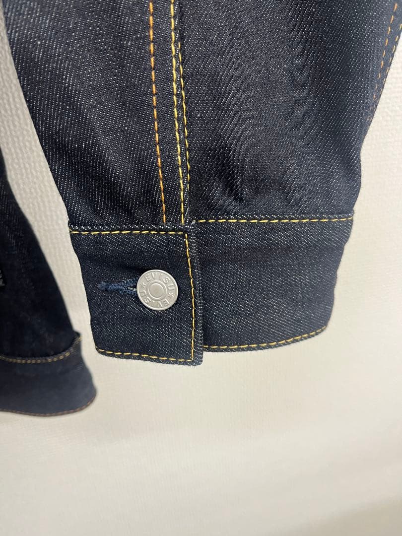 EVISU エクリュカモメプリント リラックスフィット デニムジャケット