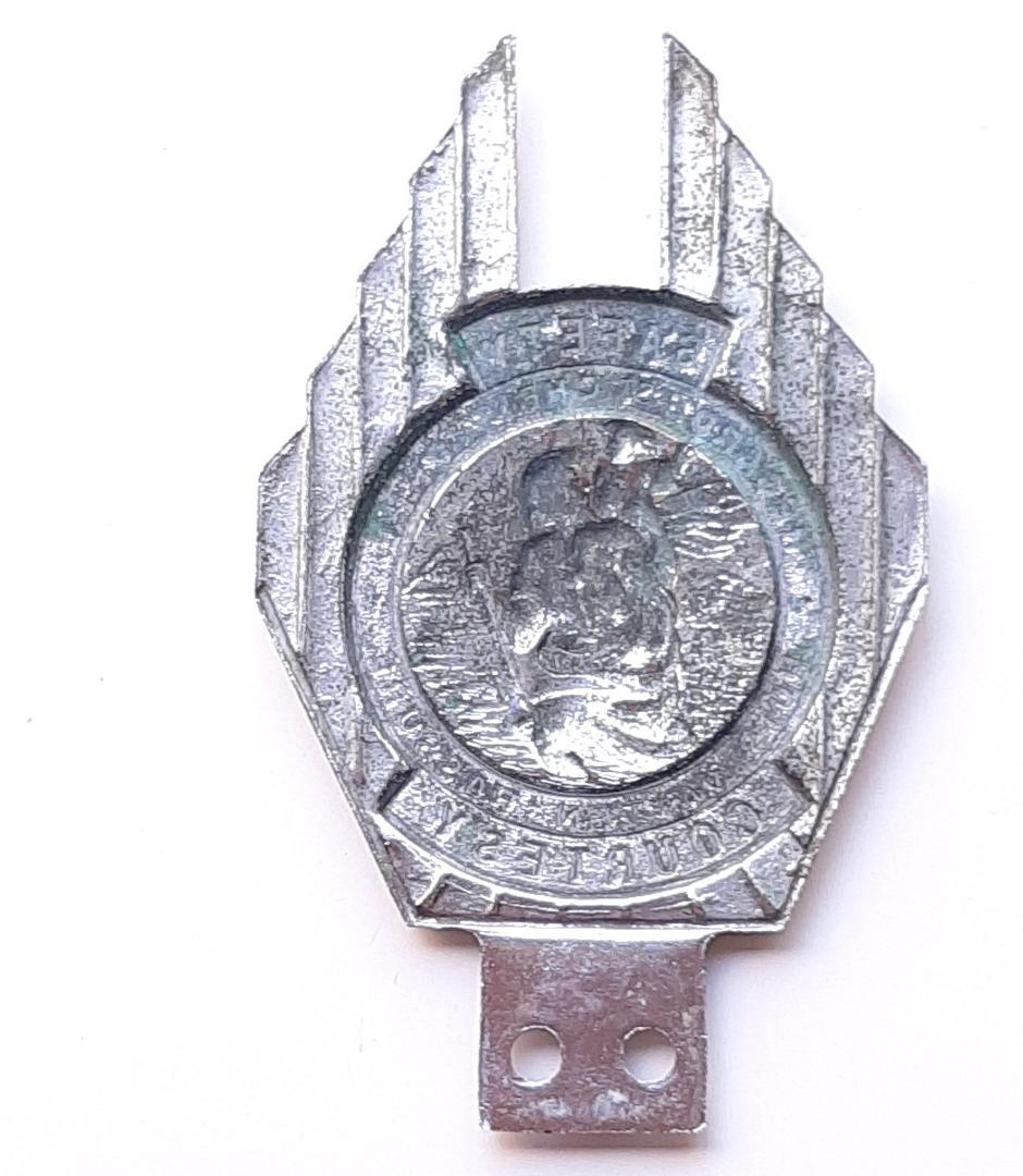 稀少/英国/セントクリストファー/バッジ/60年代/ベスパ/ランブレッタ/モッズ