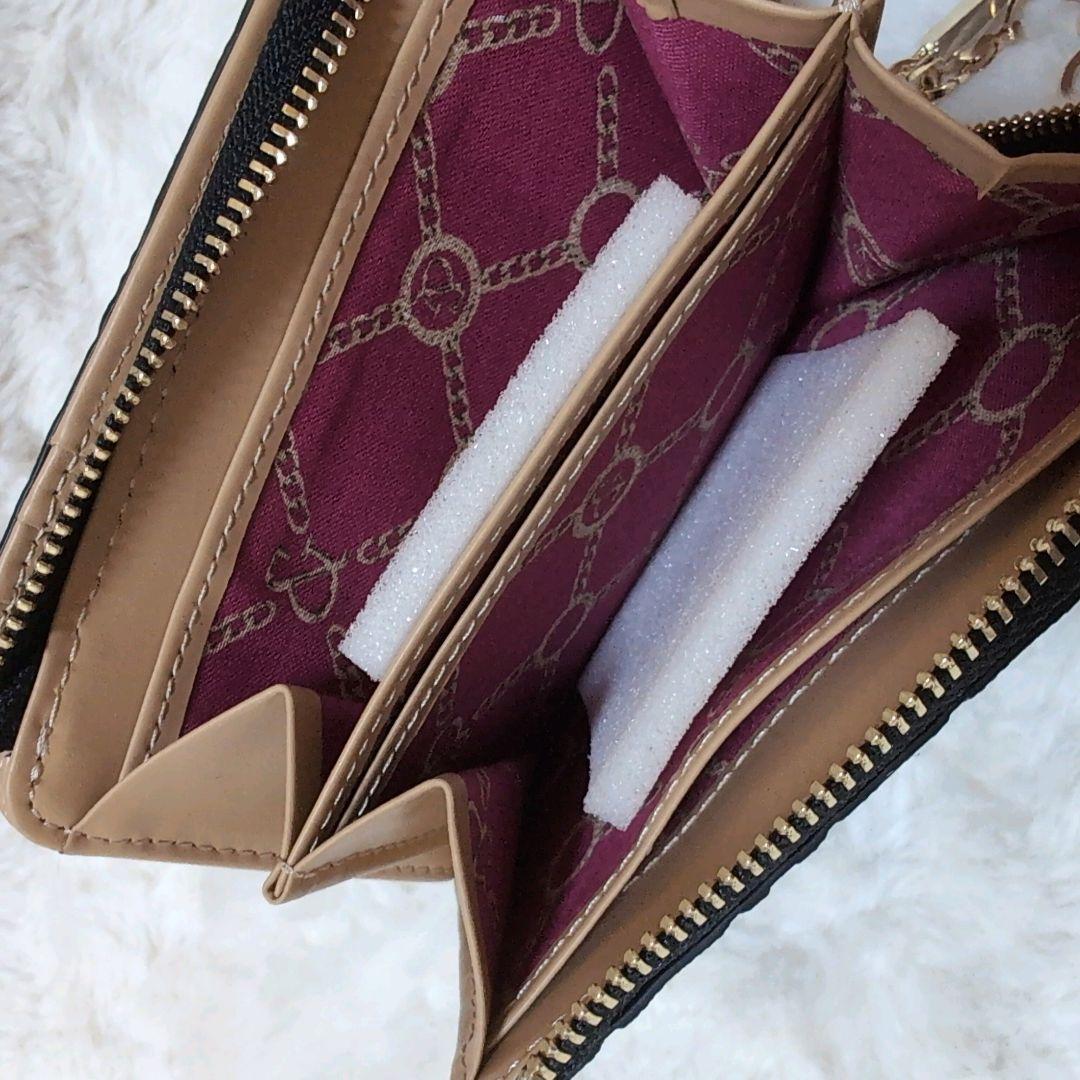 PINKY&DIANNE ブラック二つ折り財布　美品