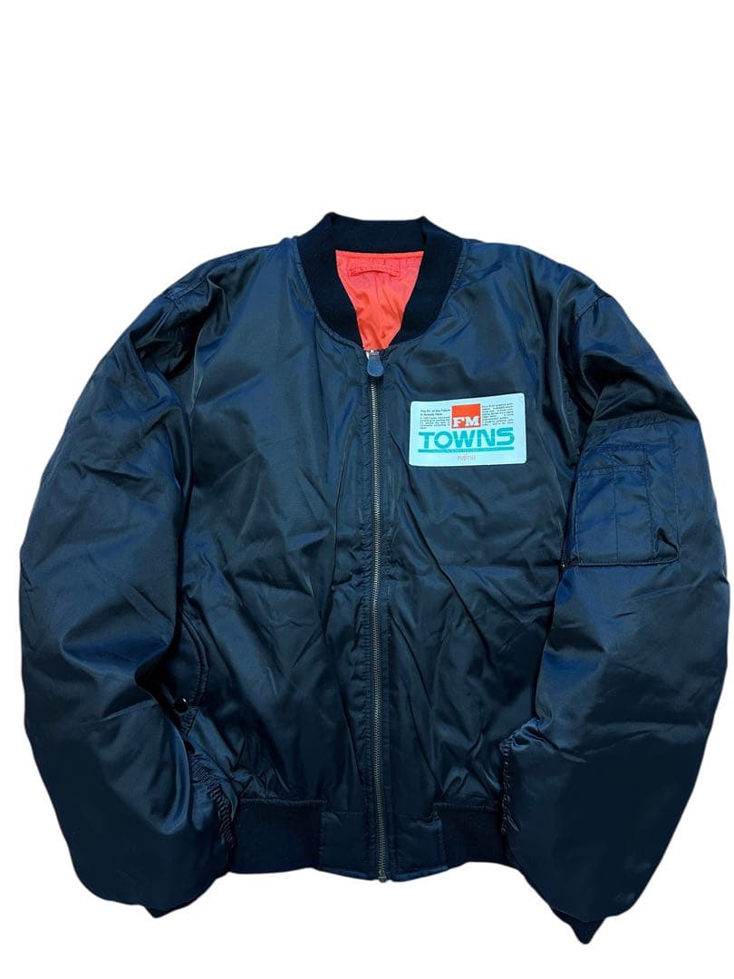 L激レア！関係者のみ！企業ジャケット！FM TOWNS 富士通 MA-1 非売品