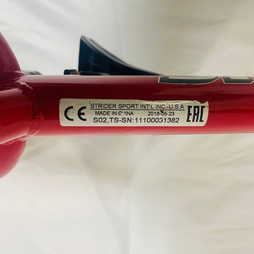 【美品】STRIDER ストライダー レッド 赤 12インチ SPORT
