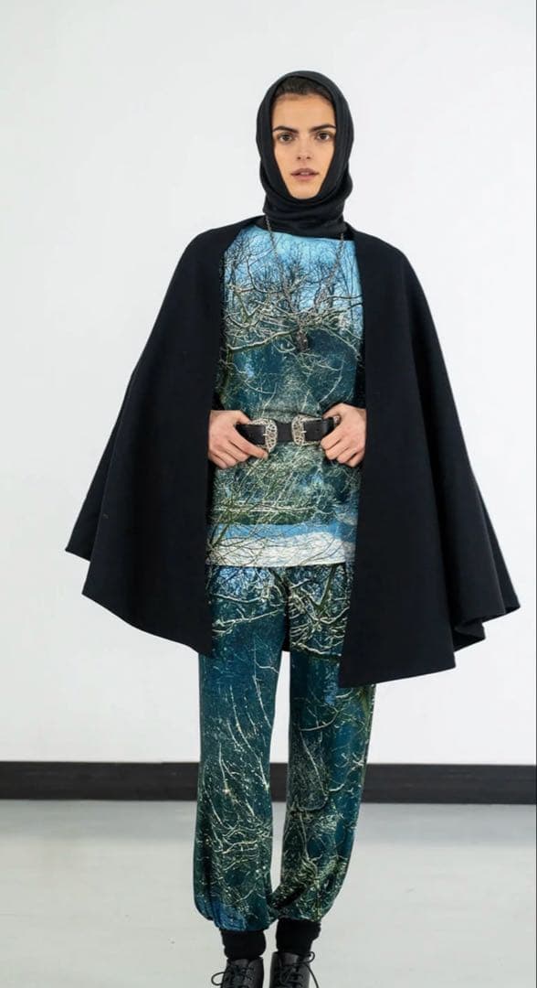 アニエスベー　NU59 TUNIQUE チュニック　コレクション着用