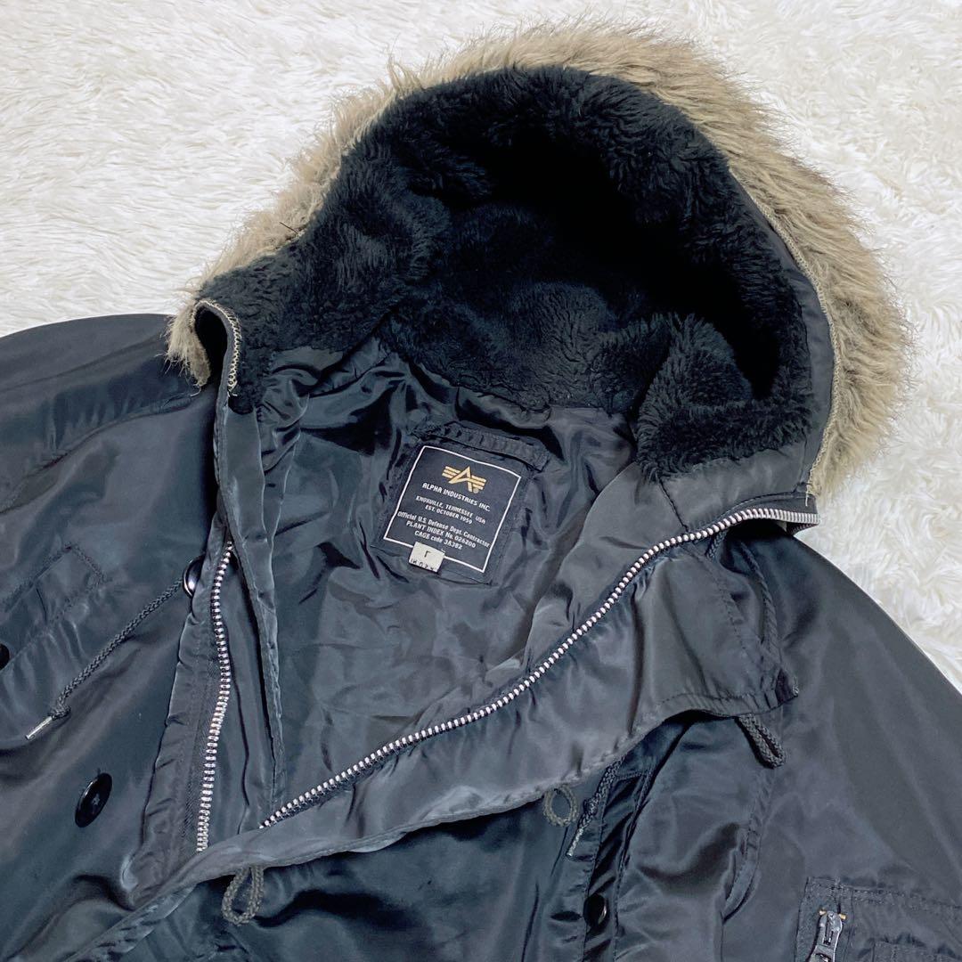 Alpha Industries N-3B USA製 L ブラック