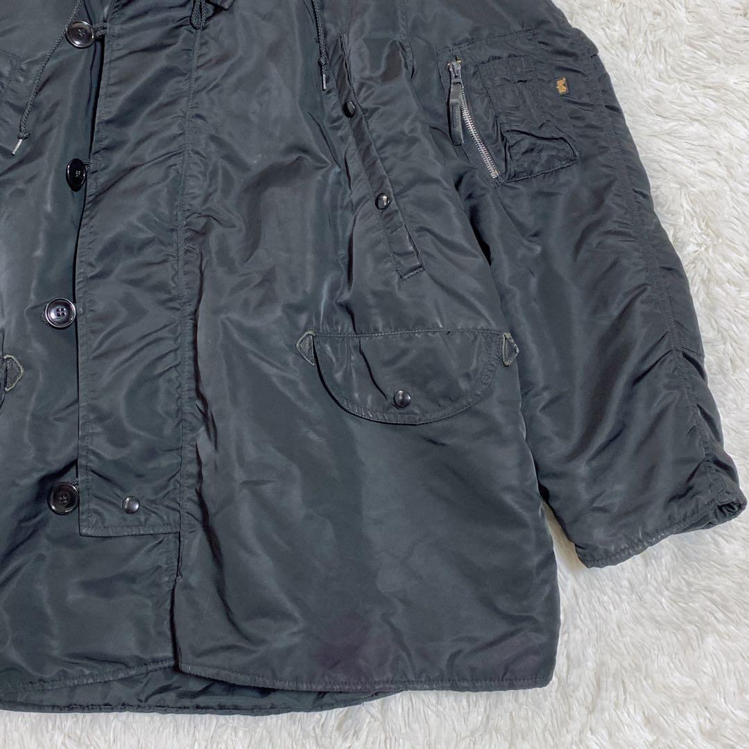 Alpha Industries N-3B USA製 L ブラック