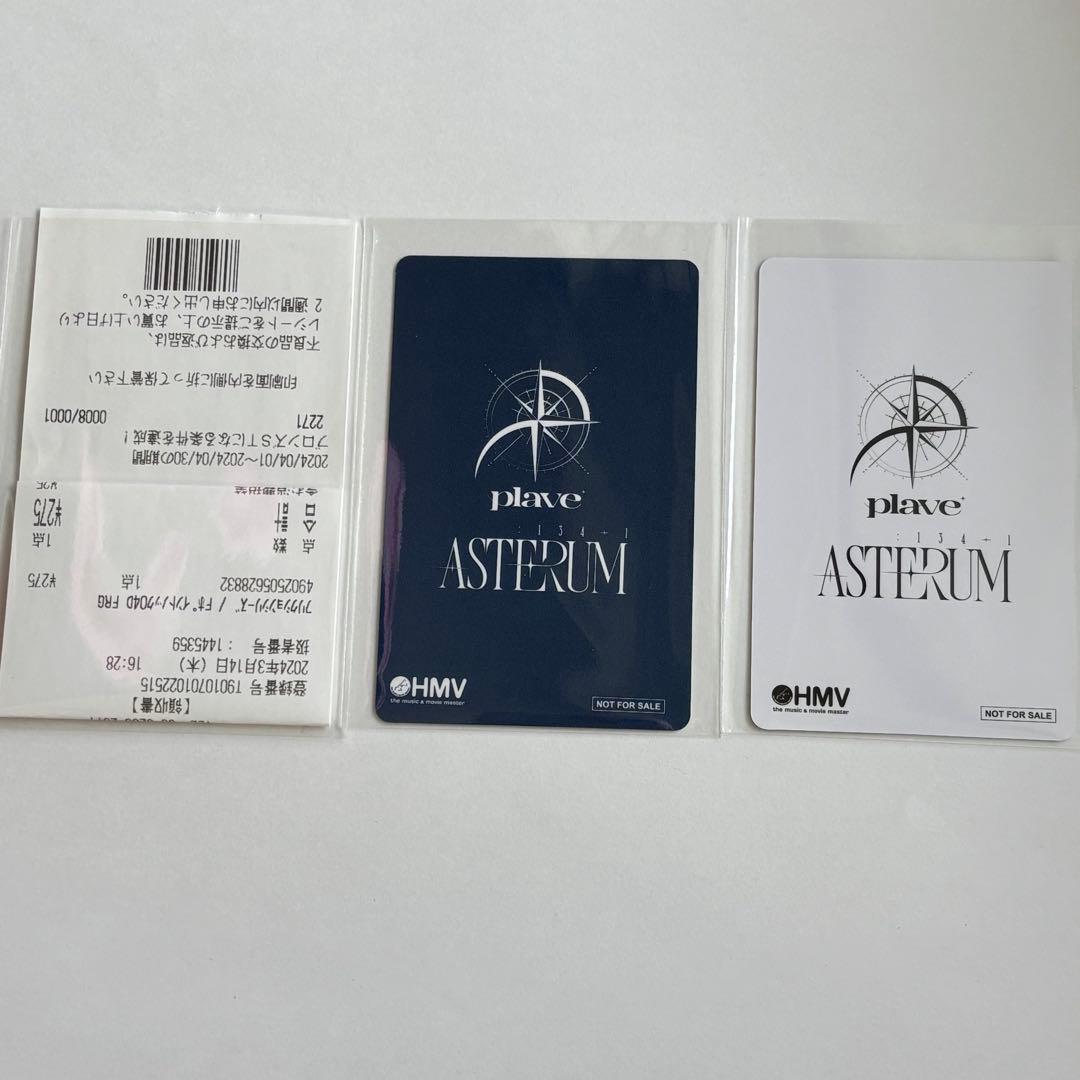 PLAVE プレイブ ASTERUM HMV 特典トレカ 2種 バンビ