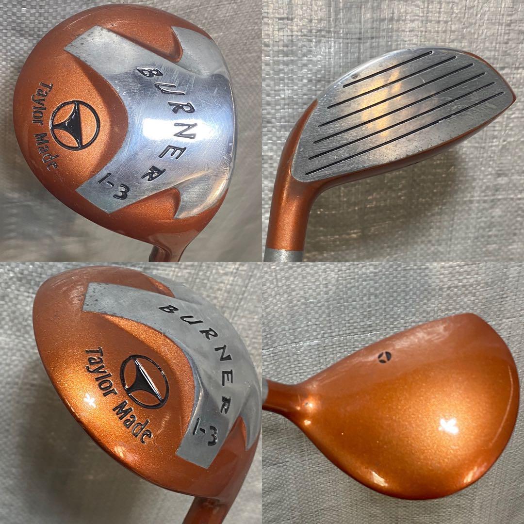 【激レア！】テーラーメイド　バーナー　ヴィンテージ　ハーフセット　グリップ新品