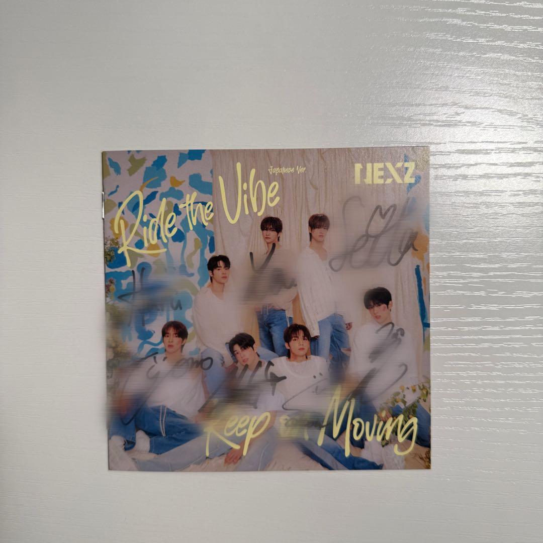 NEXZ タワレコ 直筆サイン Keep On Moving