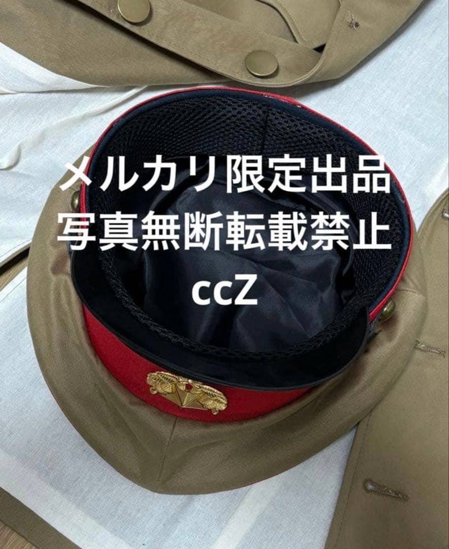 激レア　日本軍　帝国陸軍　近衛師団　近衛兵　青年将校　軍帽　制帽