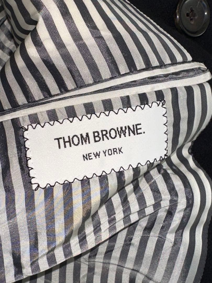 トムブラウン 金ボタン　Pコート THOM BROWN 日本製