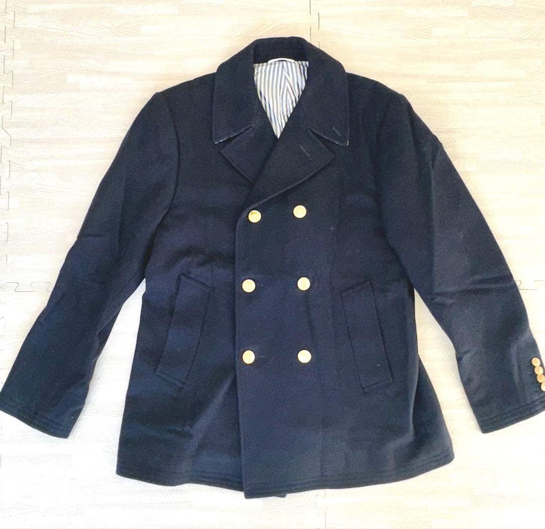 トムブラウン 金ボタン　Pコート THOM BROWN 日本製