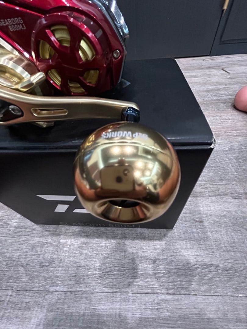 シーボーグ800MJ ハンドルslp worksカスタム