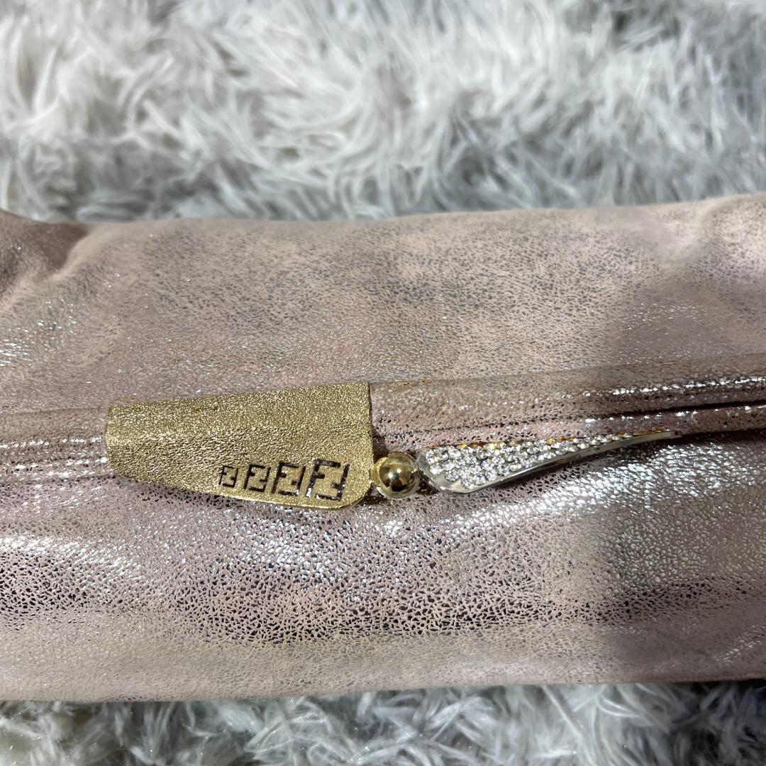 [大人気]　フェンディ　Fendi　ミニクラッチバッグ　ショルダーバッグ　FF