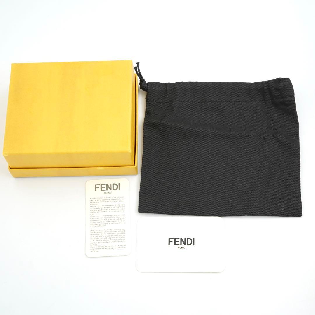✨プレゼント梱包✨　FENDI ミニ財布　ズッカ　ズッキーノ　エフイズ