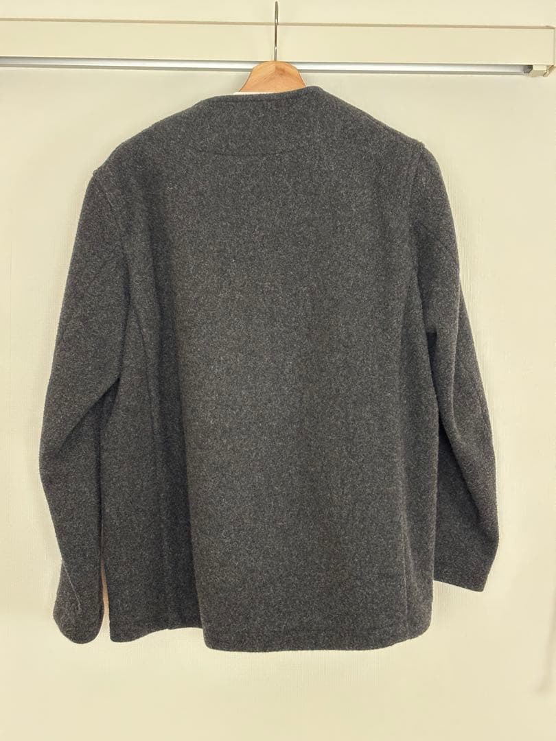 DANTONウールモッサジャケット/40/ウール/グレー