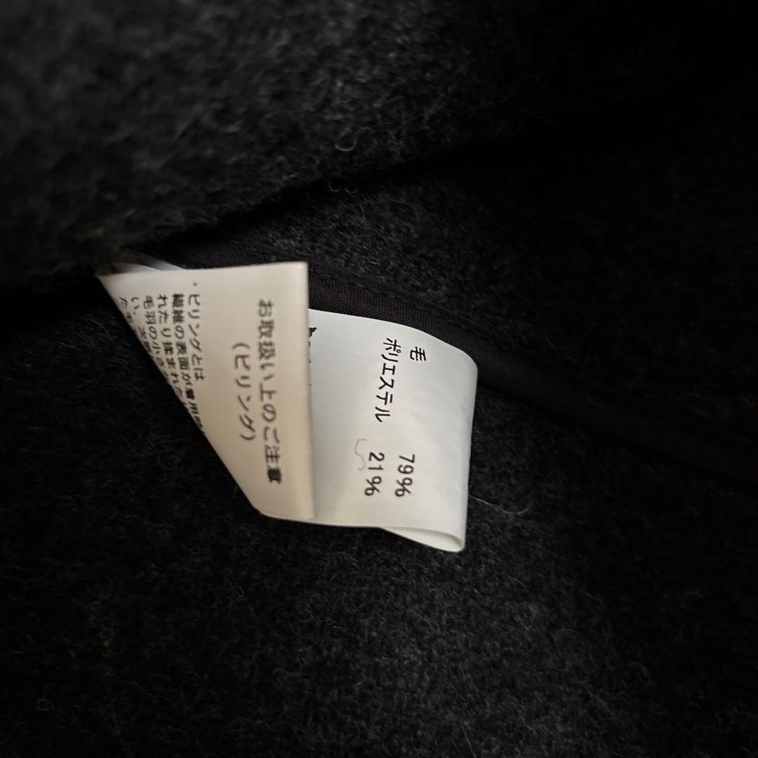 DANTONウールモッサジャケット/40/ウール/グレー