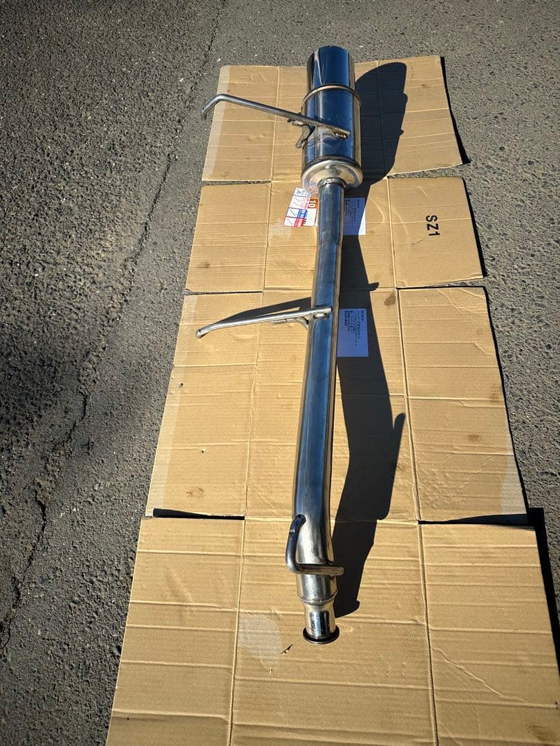 ルークス ml21sNA/ターボ用ステンレス製スポーツマフラー