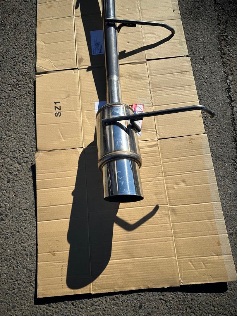 ルークス ml21sNA/ターボ用ステンレス製スポーツマフラー