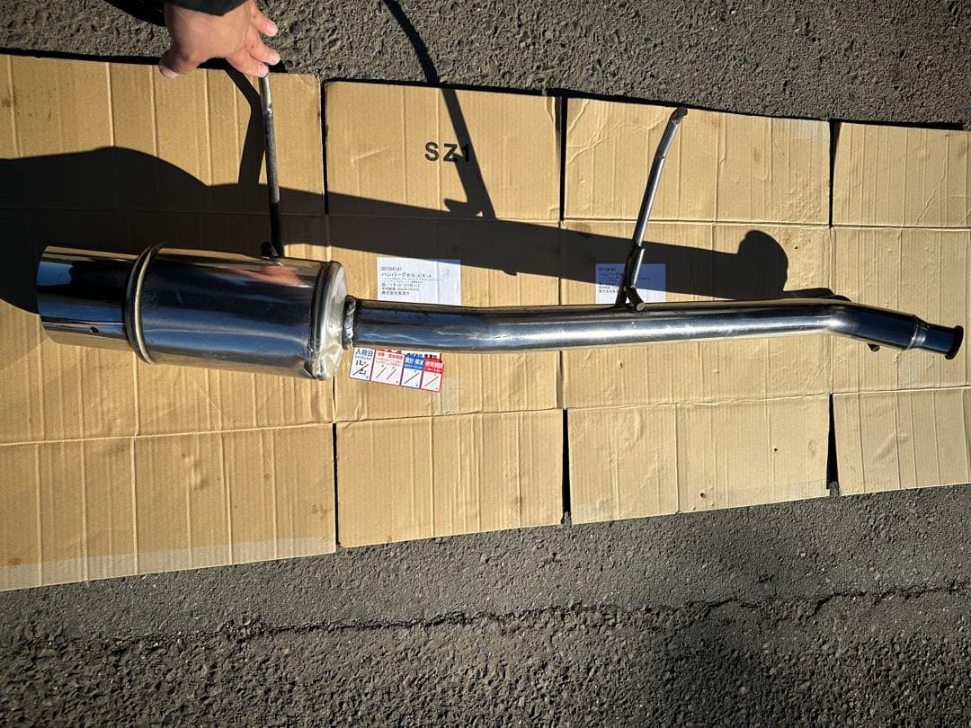 ルークス ml21sNA/ターボ用ステンレス製スポーツマフラー