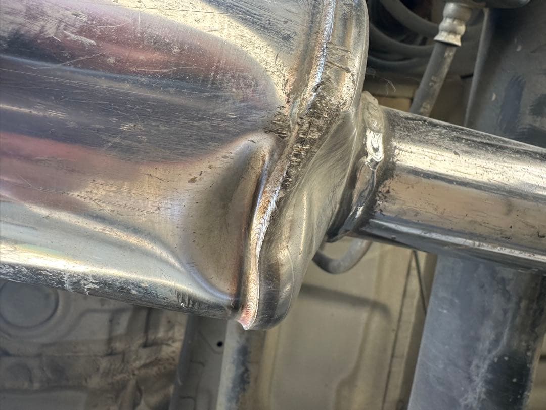 ルークス ml21sNA/ターボ用ステンレス製スポーツマフラー