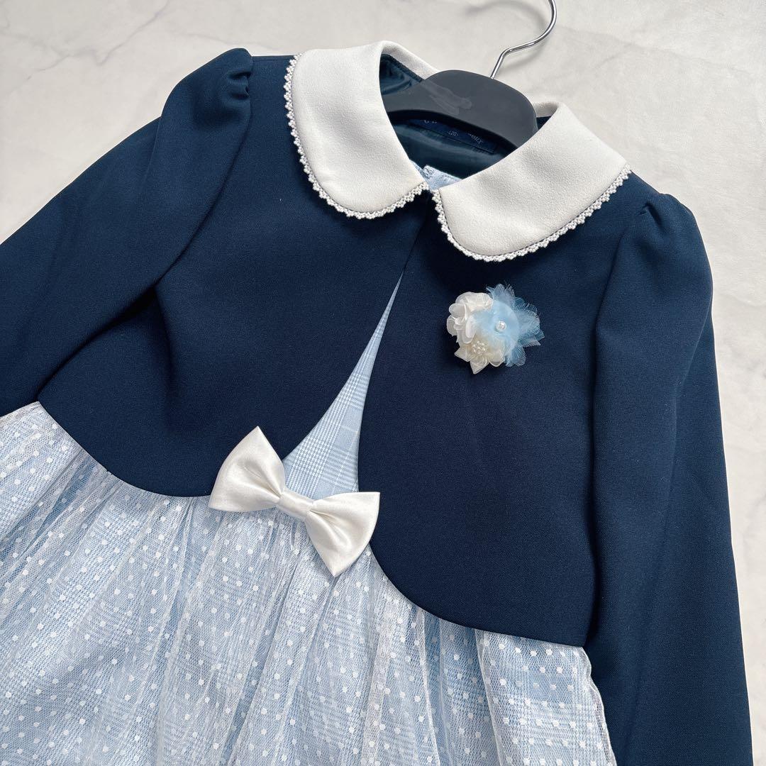 CHOPIN deux 女の子　フォーマルドレス　ボレロ　ワンピース　120cm