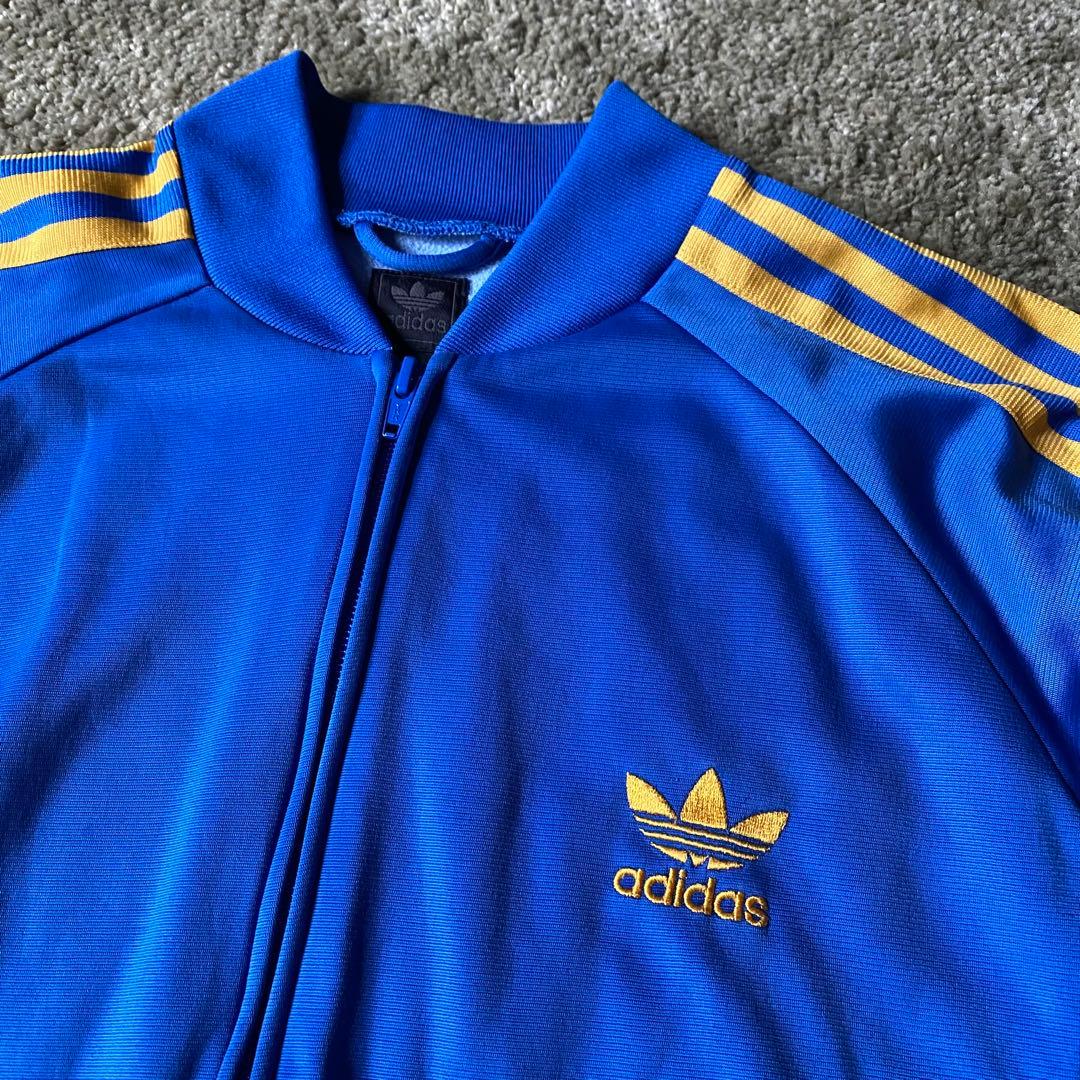 アディダス Sサイズ ビンテージトラックジャケット adidas ATP ブルー