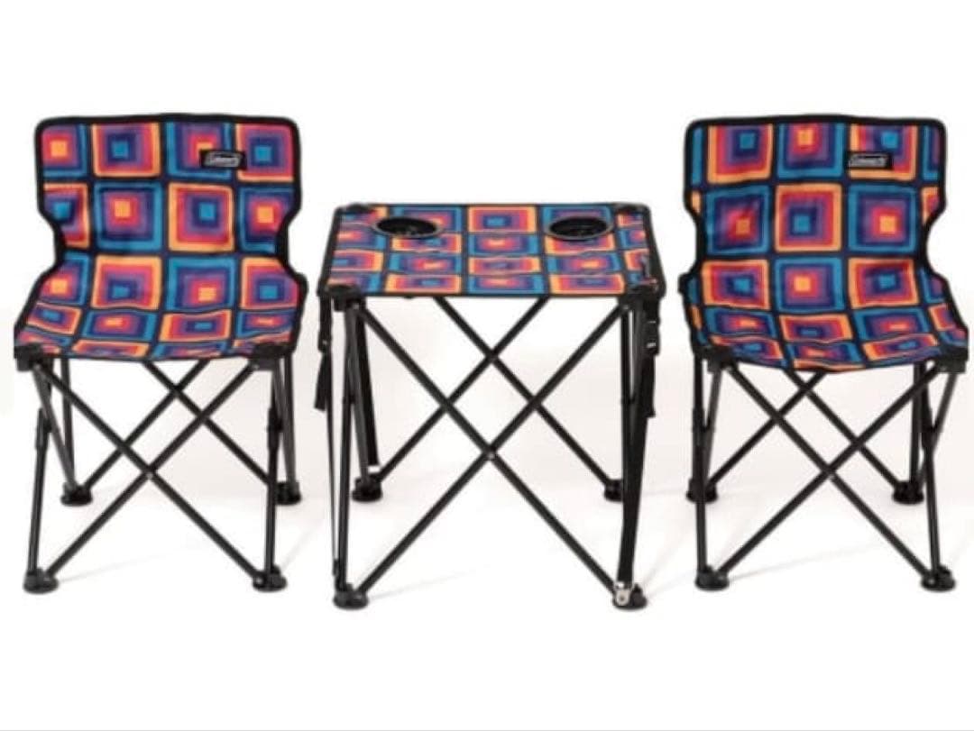 Coleman × BEAMS / 別注 コンパクト チェア テーブル セット