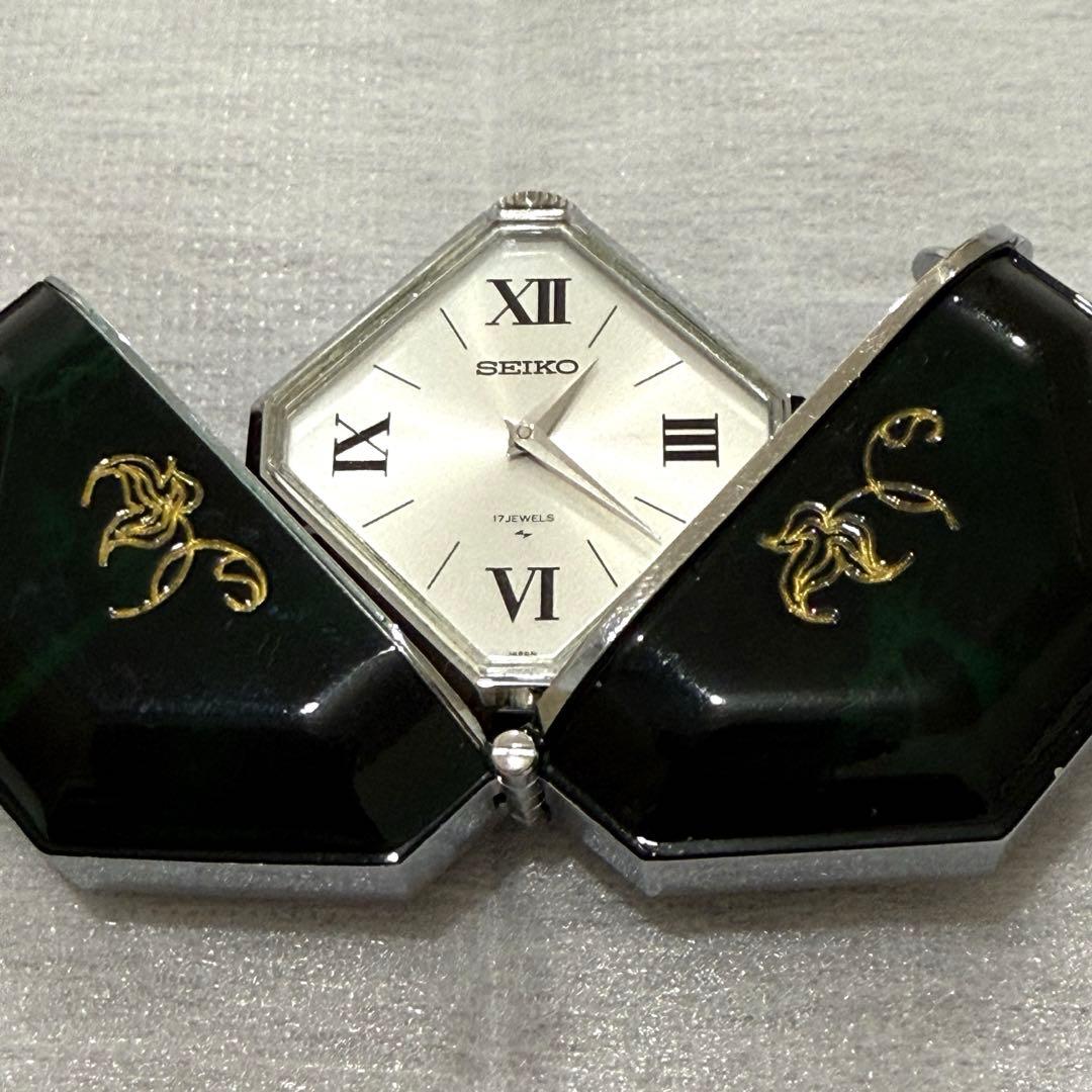 【稼働品】SEIKO セイコー 桃太郎時計 21-7510 懐中時計 17石