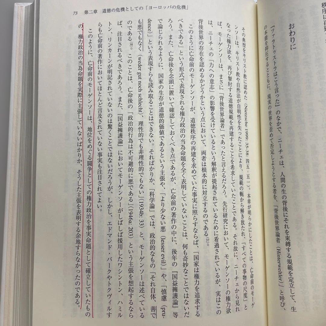 ハンス・J・モーゲンソーの国際政治思想　宮下豊　（絶版本）