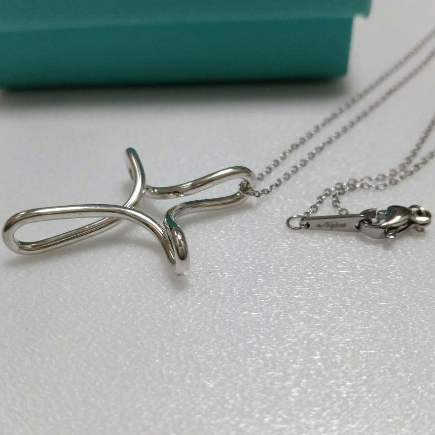 TIFFANY ティファニー インフィニティ クロス ネックレス ラージサイズ