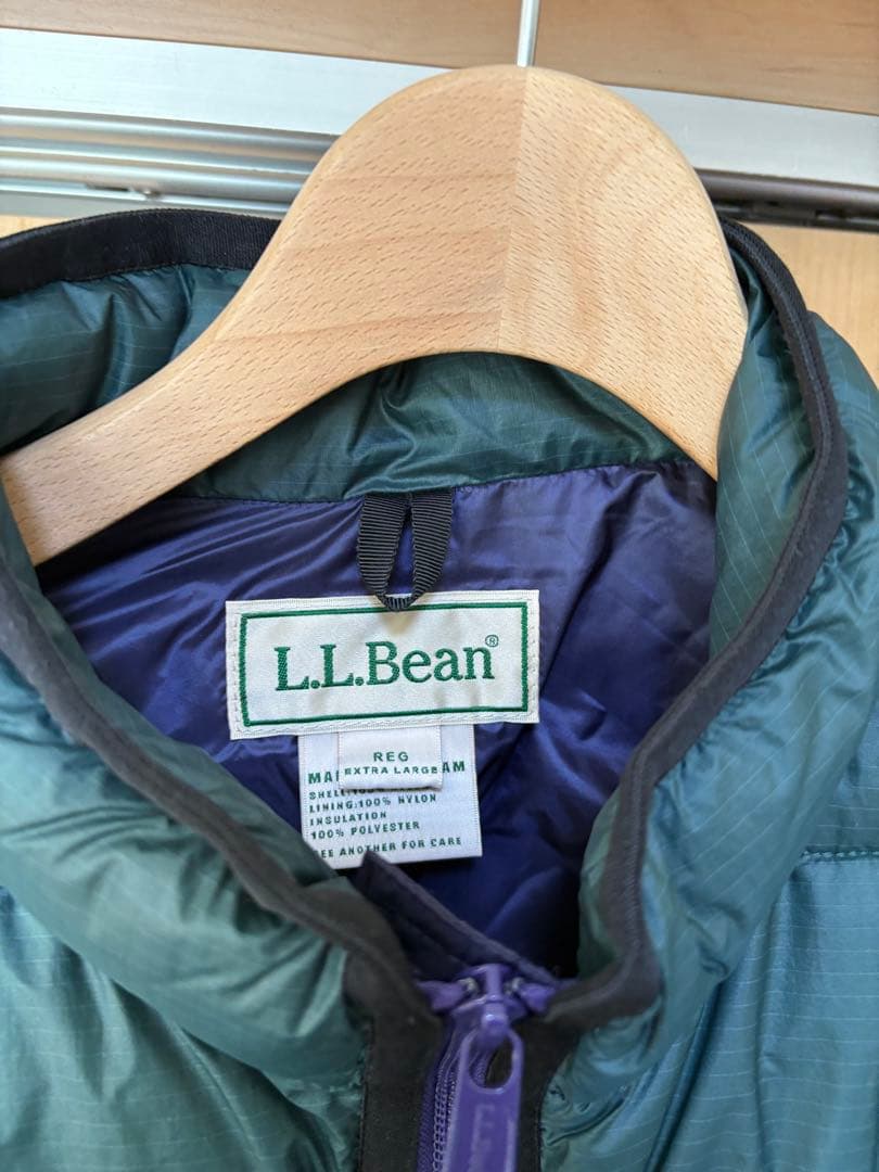 エルエルビーンビーン　メンズ フェアフィールド・ベスト　グリーンXL