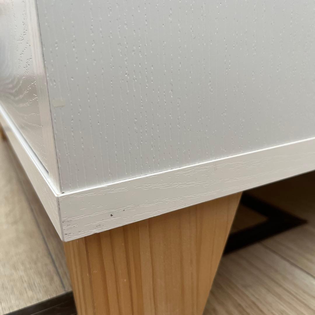 ホワイト 5段チェスト 幅600mm MOMO NATURAL